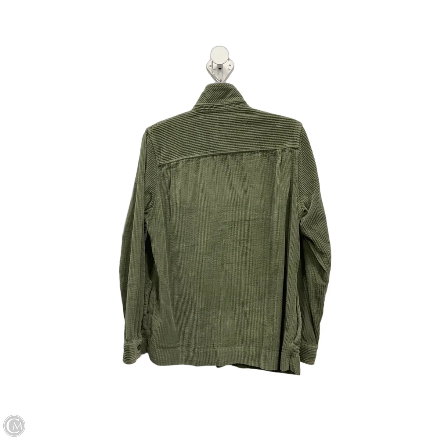 Blouse Long Sleeve By L.l. Bean In Green, Size: M