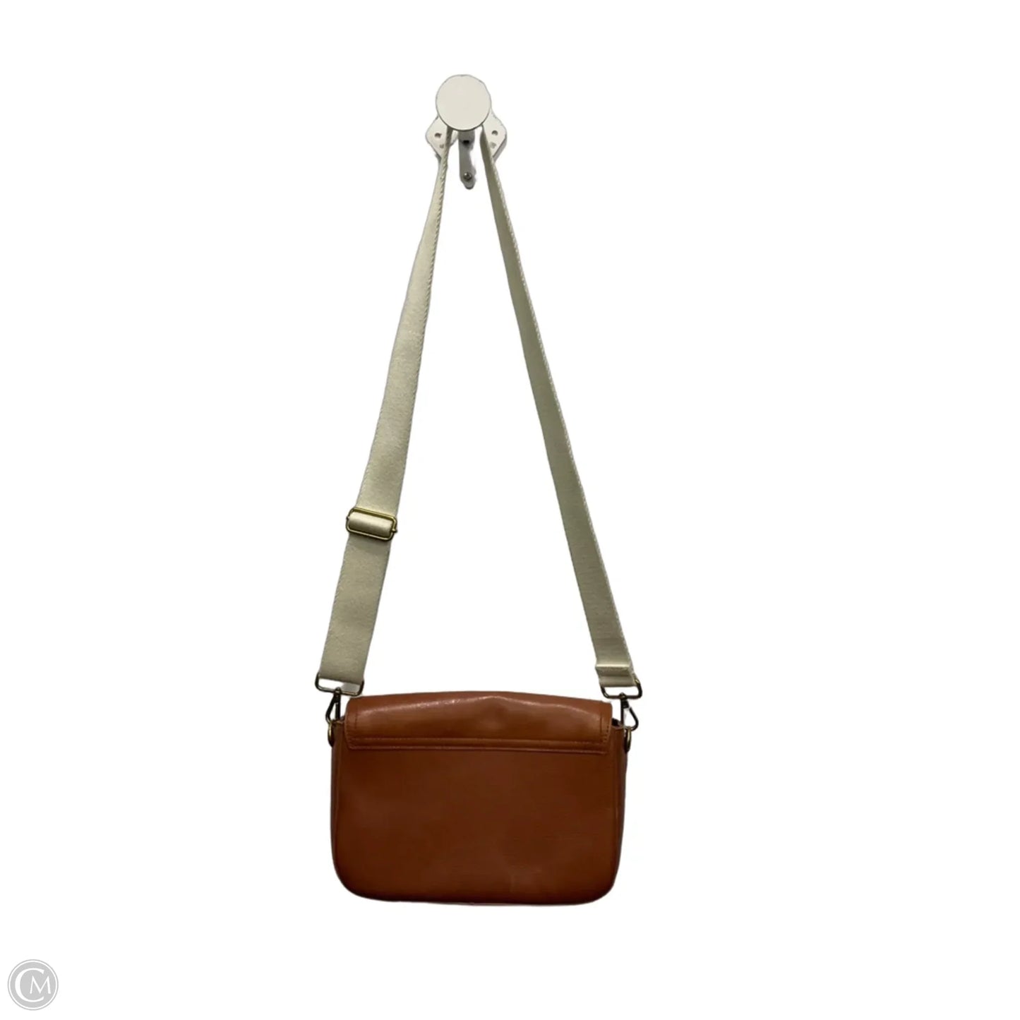Crossbody Leather By Madewell, Size: Medium