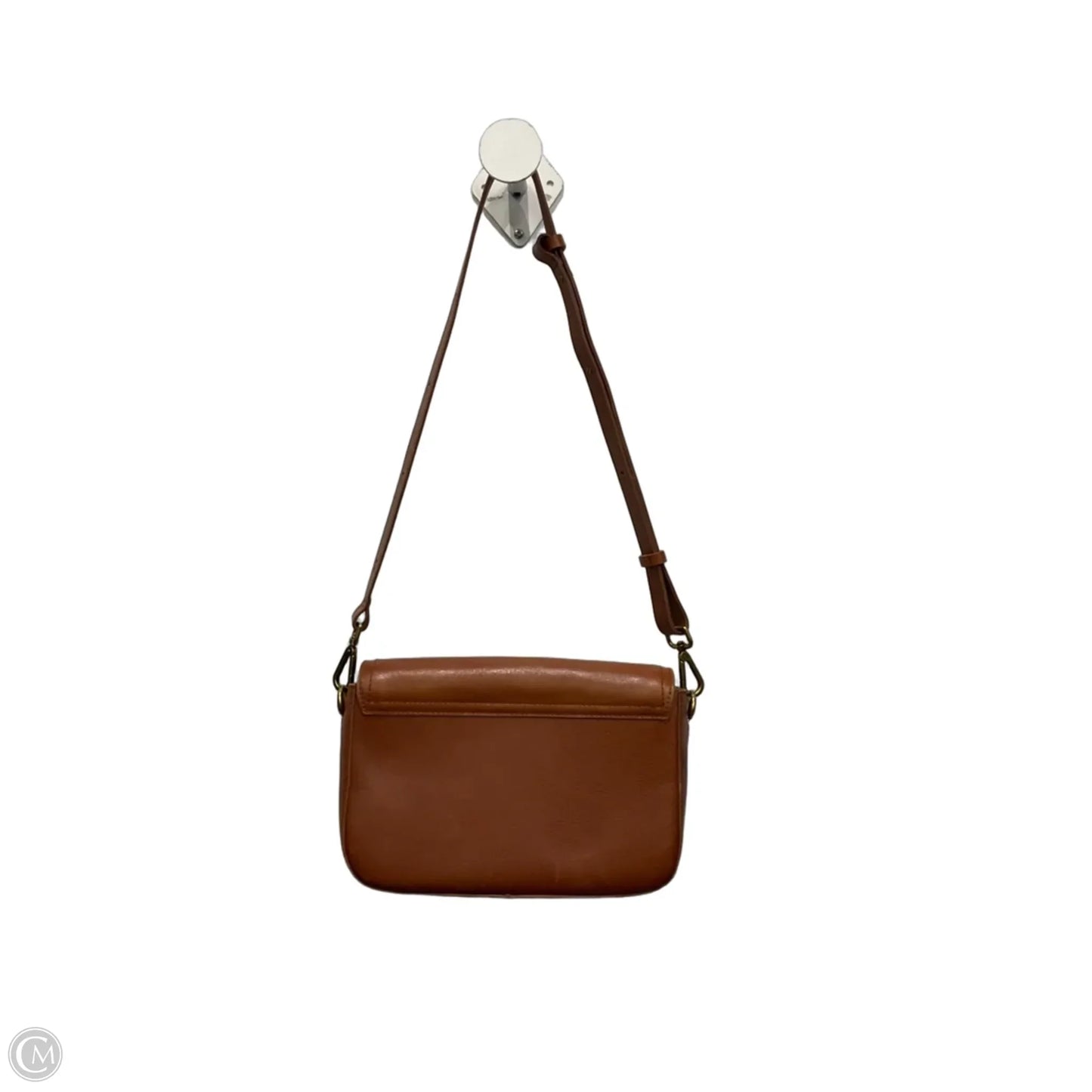 Crossbody Leather By Madewell, Size: Medium