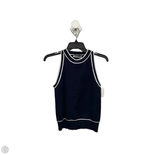 Top Sleeveless Basic By Miholl In Navy, Size: M