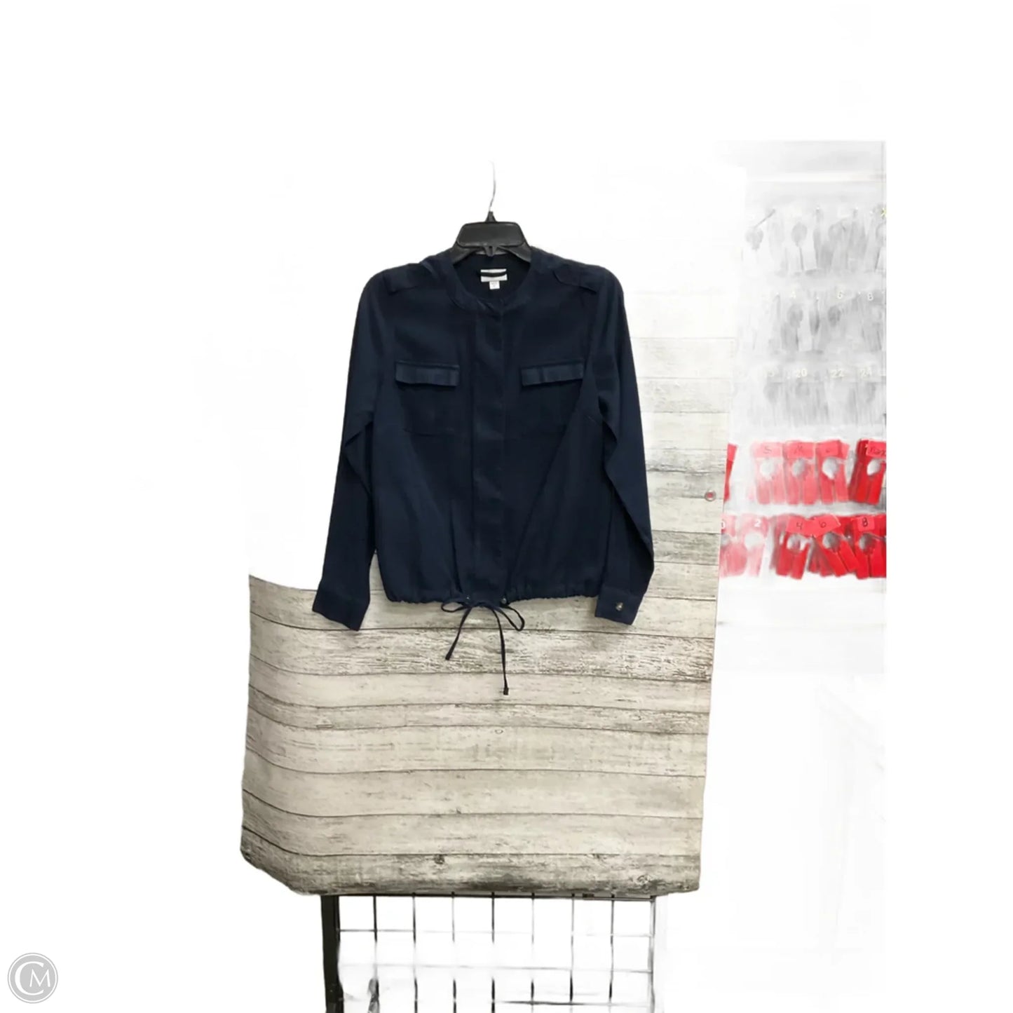 Jacket Other By J. Jill In Navy, Size: Xs