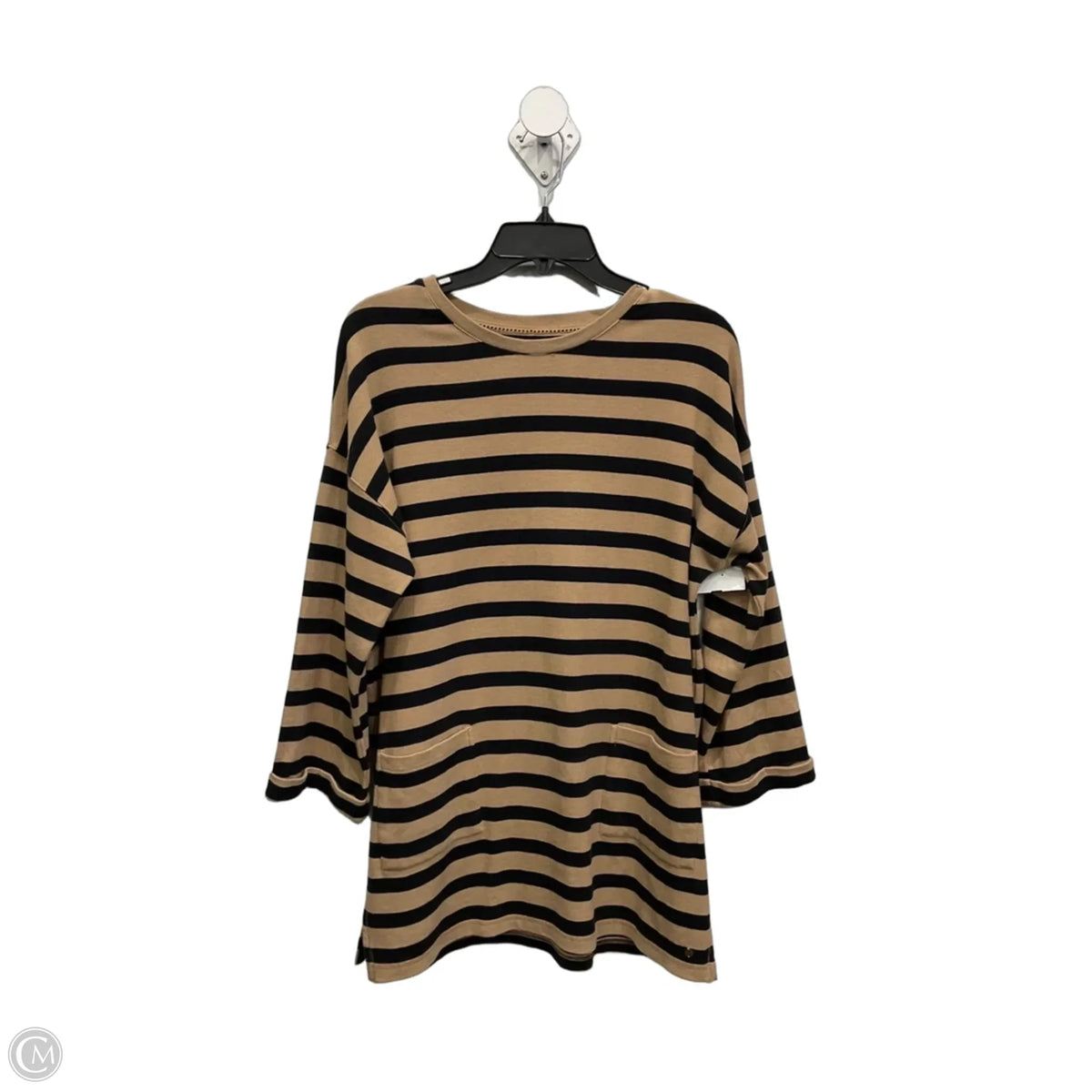 Sweatshirt Crewneck By Fatface In Striped Pattern, Size: M