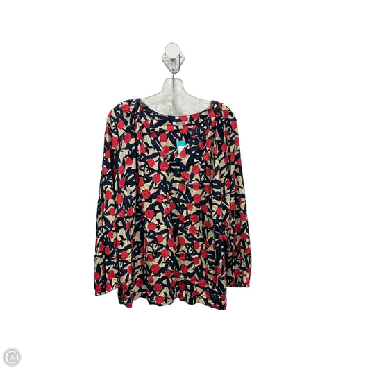Top 3/4 Sleeve By Nic + Zoe In Multi-colored, Size: 3x