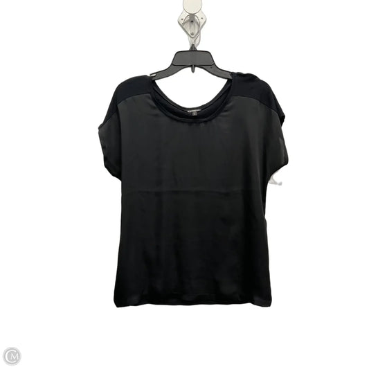 Top Short Sleeve By Express In Black, Size: S
