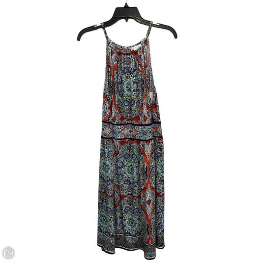 Dress Casual Midi By London Times In Multi-colored, Size: Xl