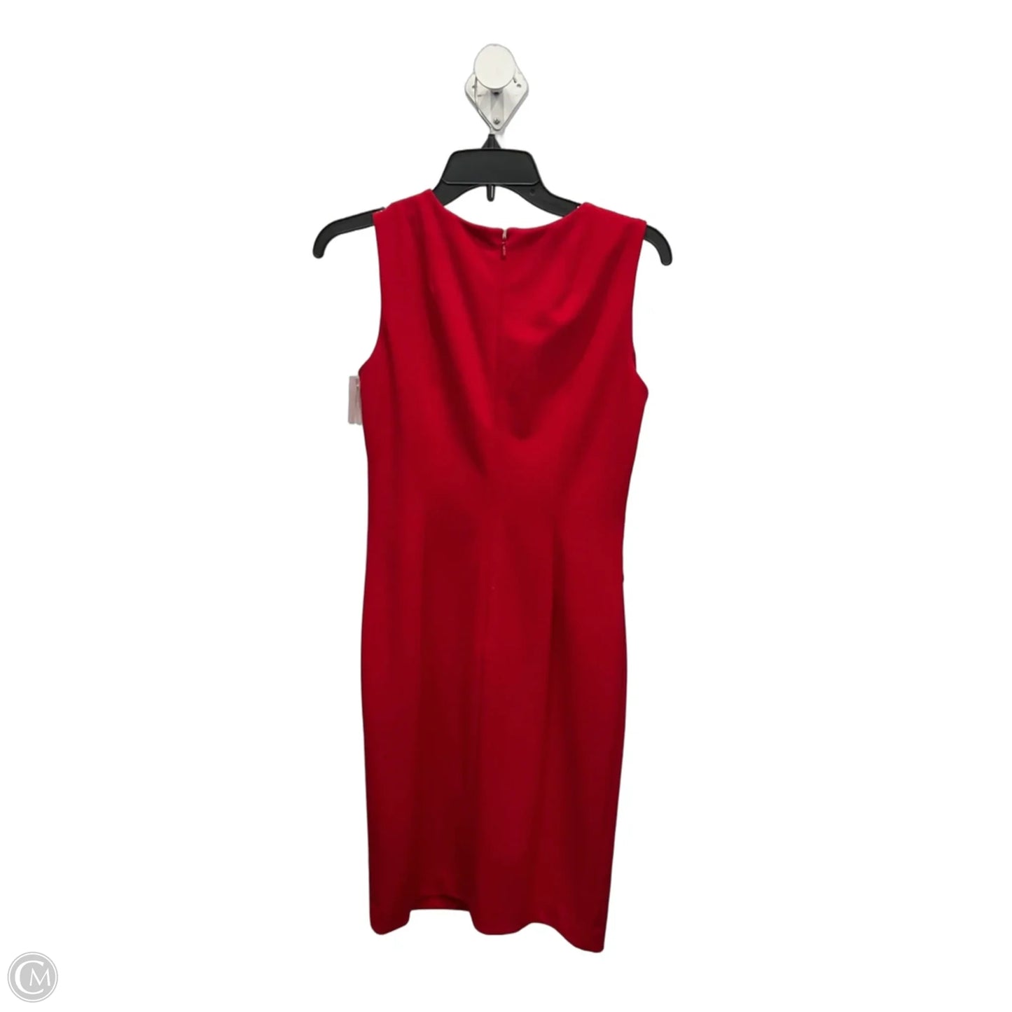Dress Work By Calvin Klein In Red, Size: S