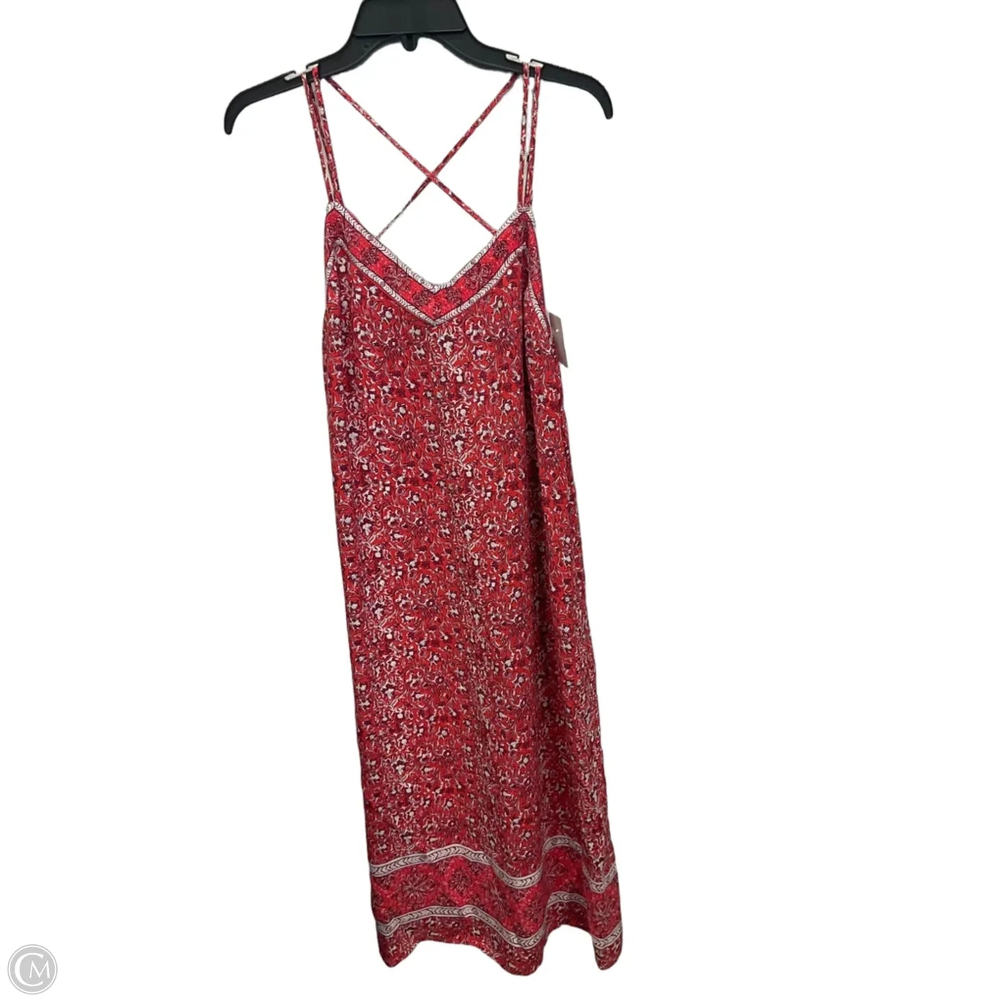Dress Casual Midi By Gap In Pink, Size: S