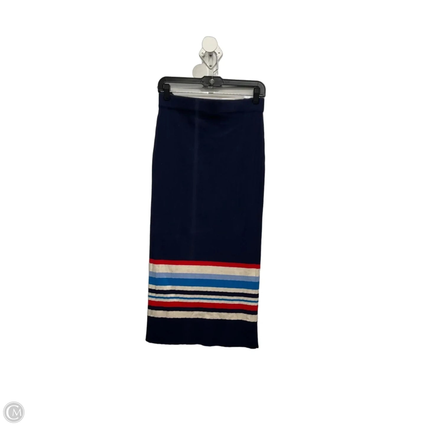 Skirt Maxi By Lauren By Ralph Lauren In Blue & Red & White, Size: 4