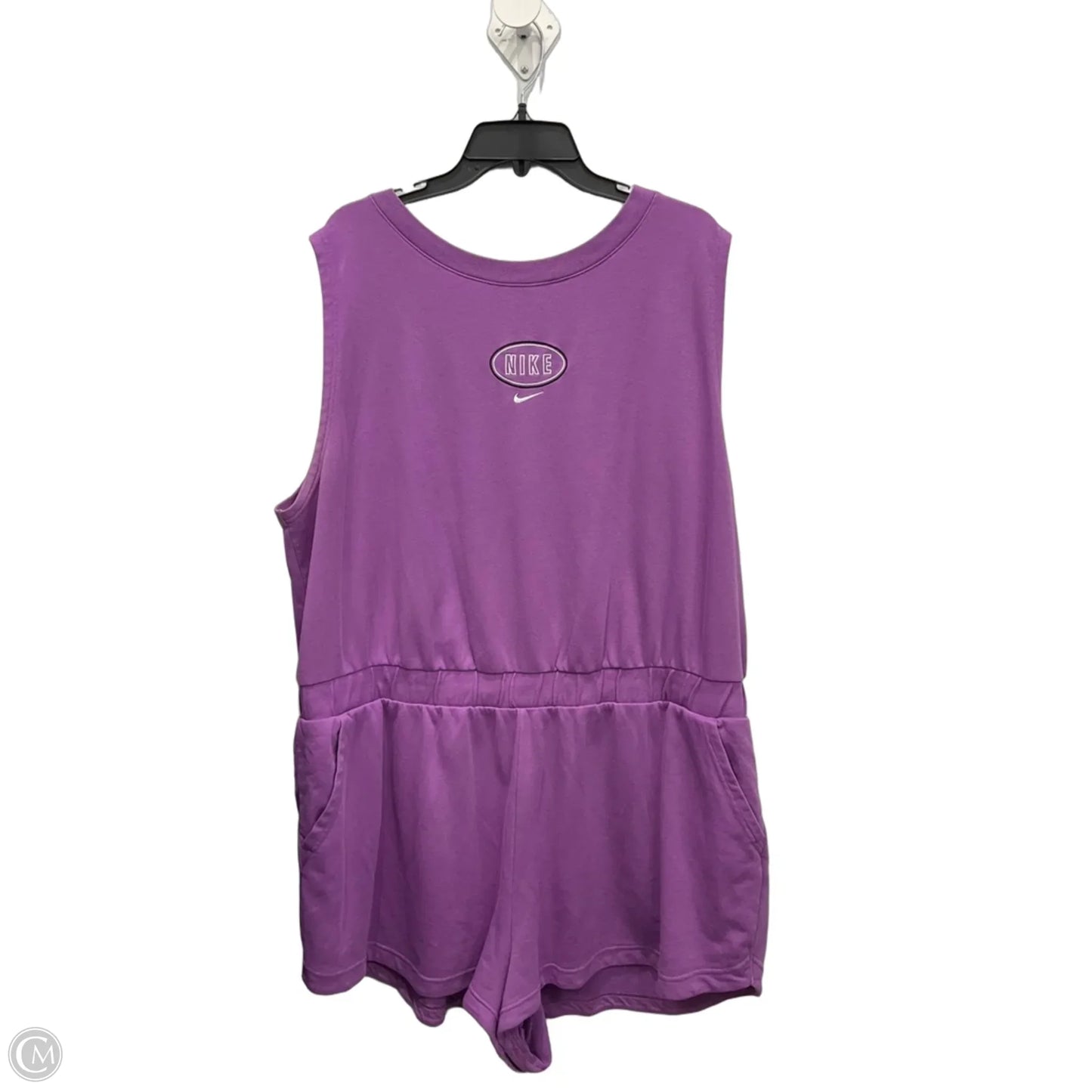 Romper By Nike In Purple, Size: 3x