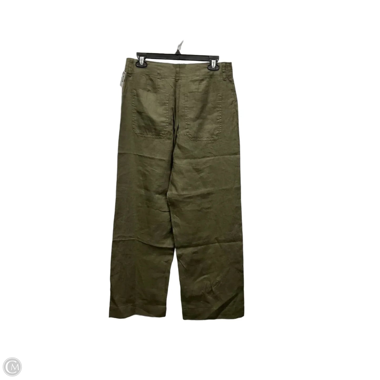 Pants Linen By Quince In Green, Size: 10