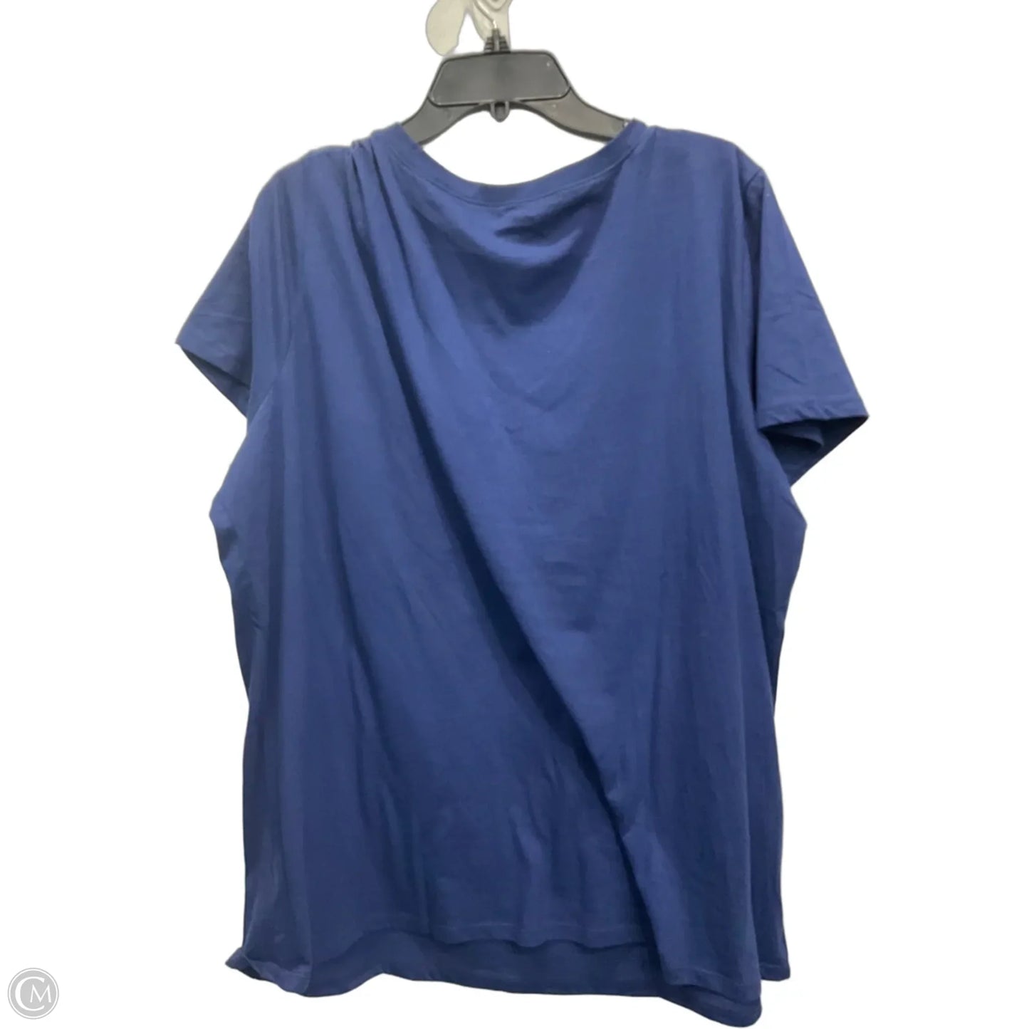 Top Short Sleeve Basic By Torrid In Blue, Size: 2x