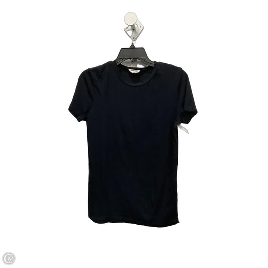 Top Short Sleeve Basic By Open Edit In Black, Size: Xs