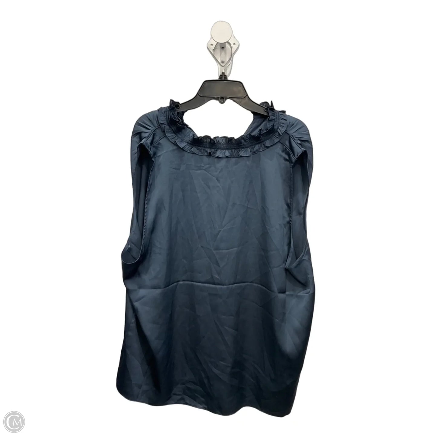 Top Sleeveless By Catherine Malandrino In Blue, Size: 2x