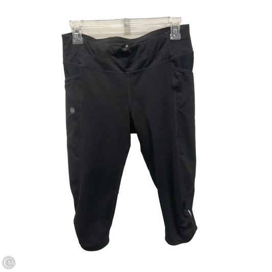 Athletic Capris By Athleta In Black, Size: M