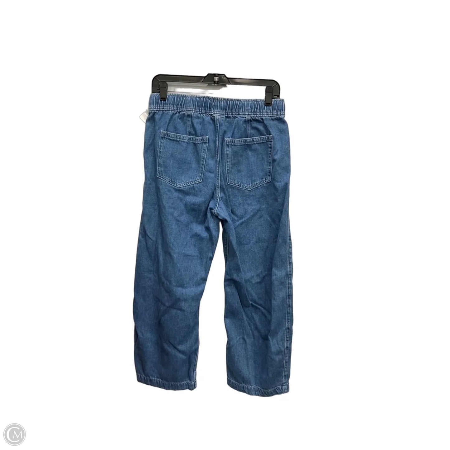 Jeans Straight By Gap In Blue Denim, Size: 4p