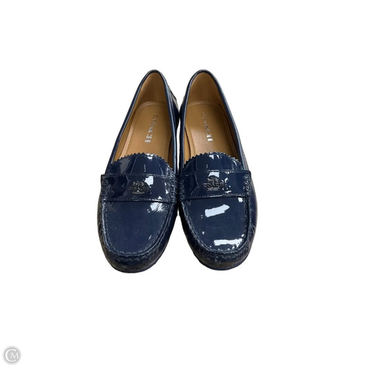 Shoes Designer By Coach In Blue, Size: 7.5