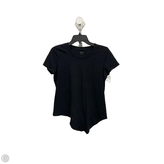 Top Short Sleeve Basic By Madewell In Black, Size: S