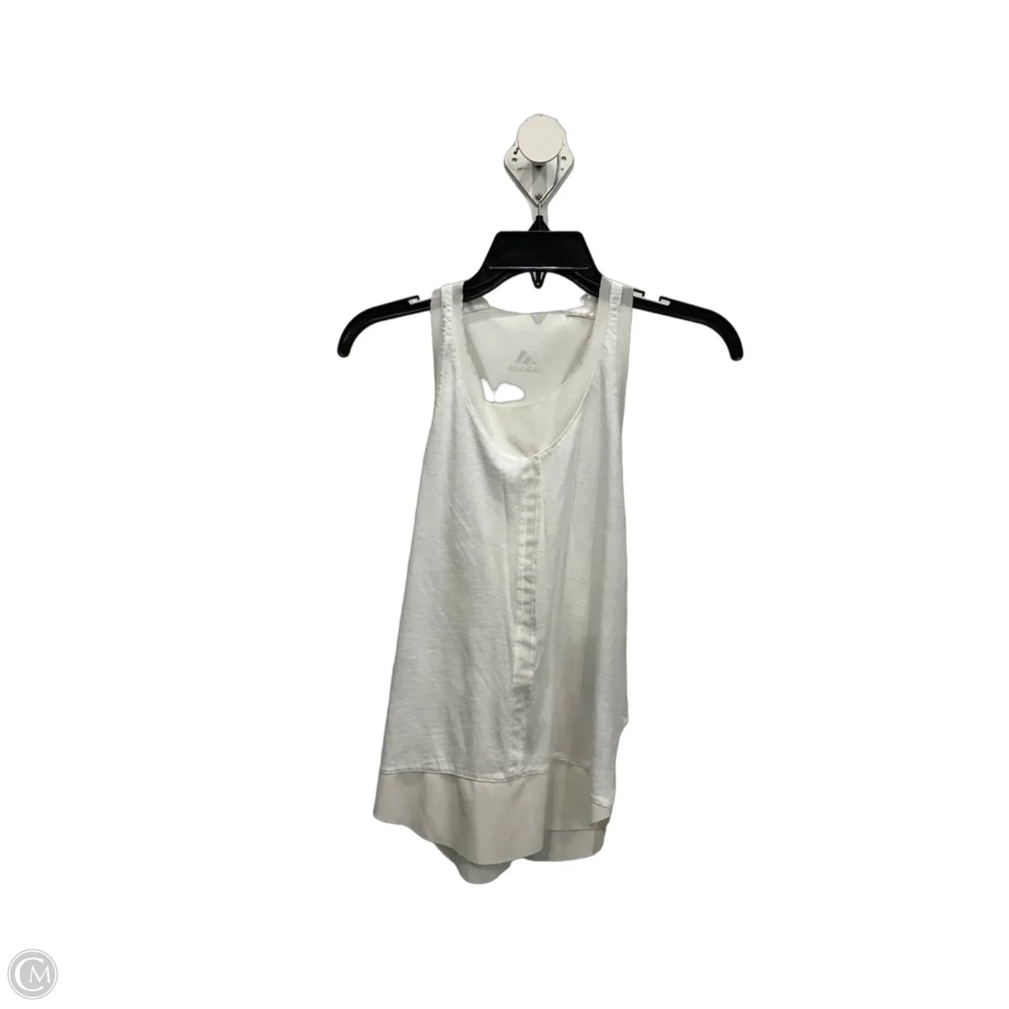 Athletic Tank Top By Adidas In Ivory, Size: S