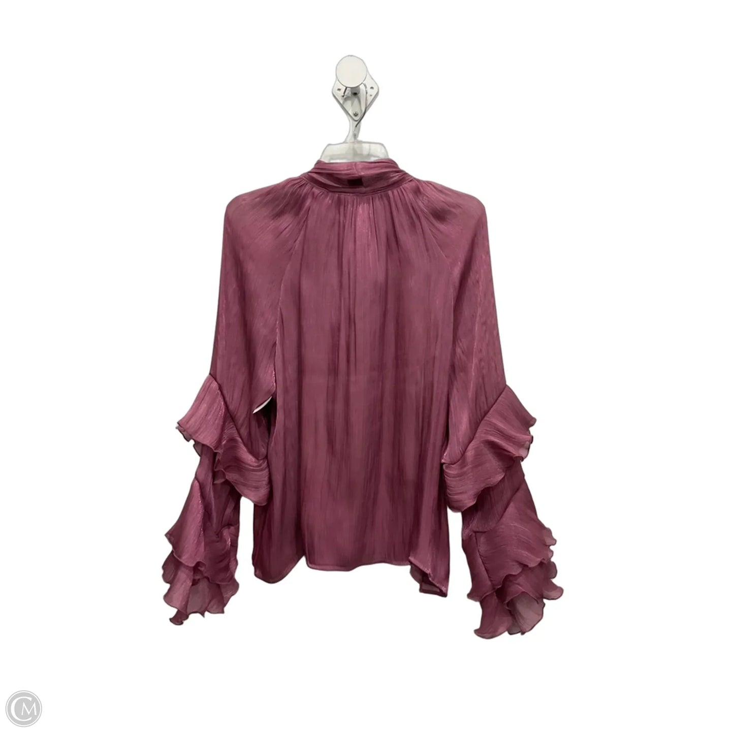 Top Long Sleeve By Fashion Nova In Pink, Size: 1x