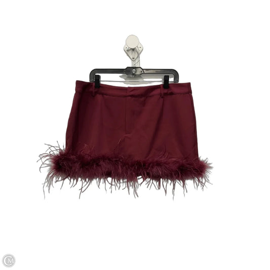 Skirt Mini & Short By Fashion Nova In Red, Size: 14