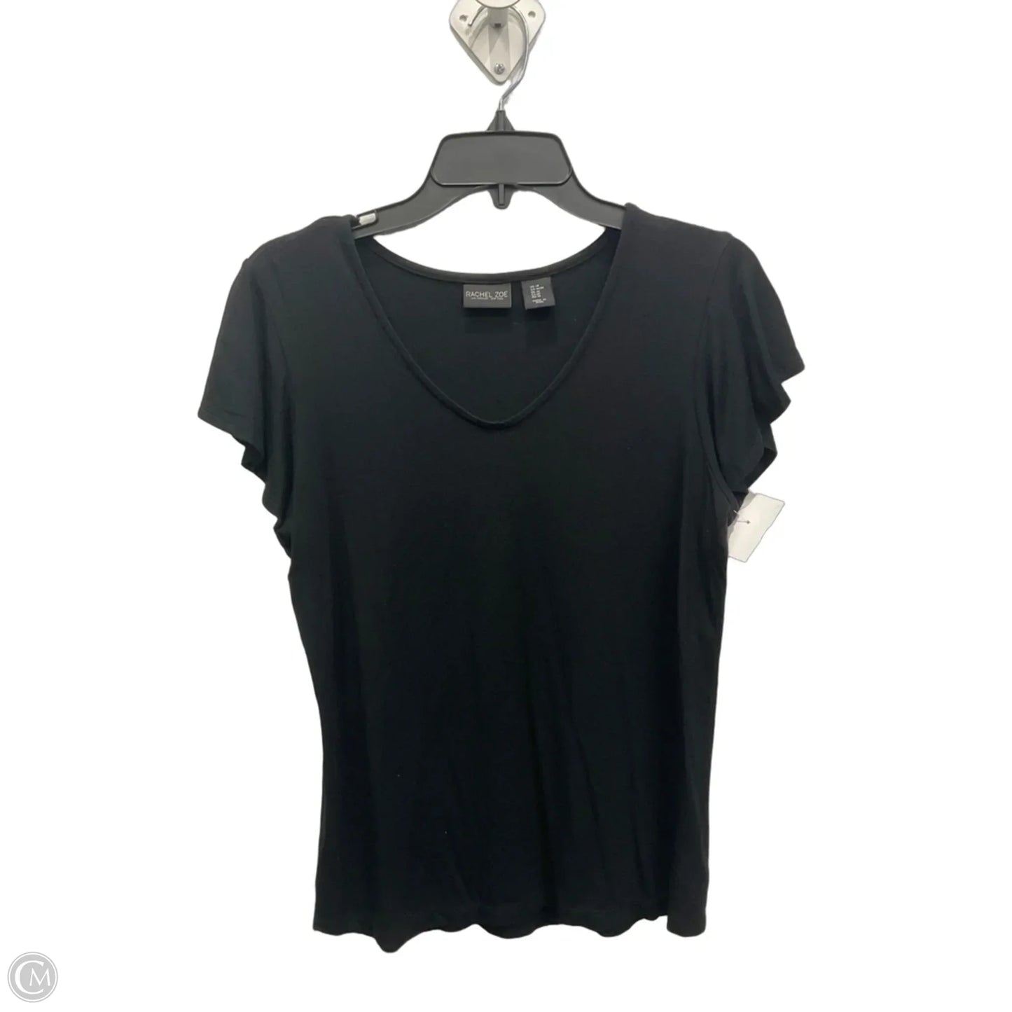 Top Short Sleeve Basic By Rachel Zoe In Black, Size: M