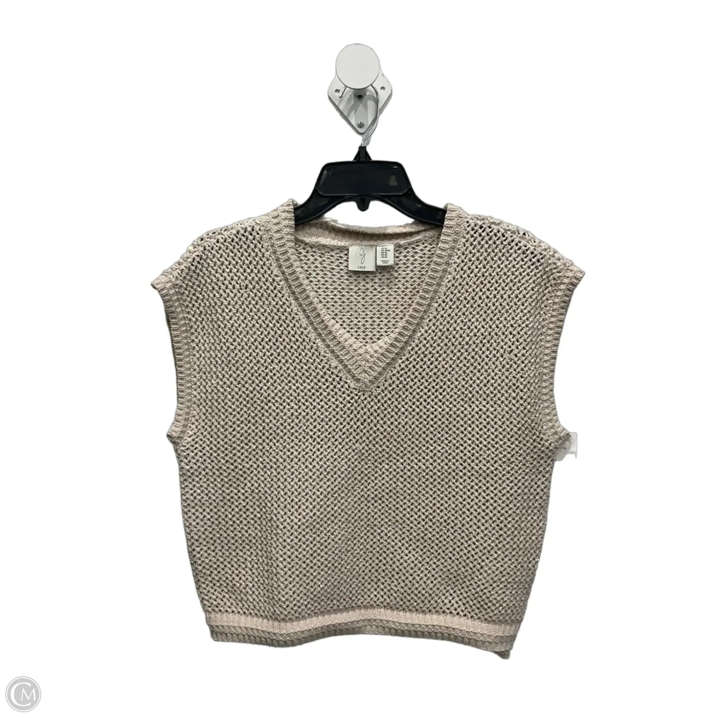 Top Sleeveless By Joie In Cream, Size: M