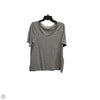 Top Short Sleeve Basic By Lane Bryant In Grey, Size: Xl