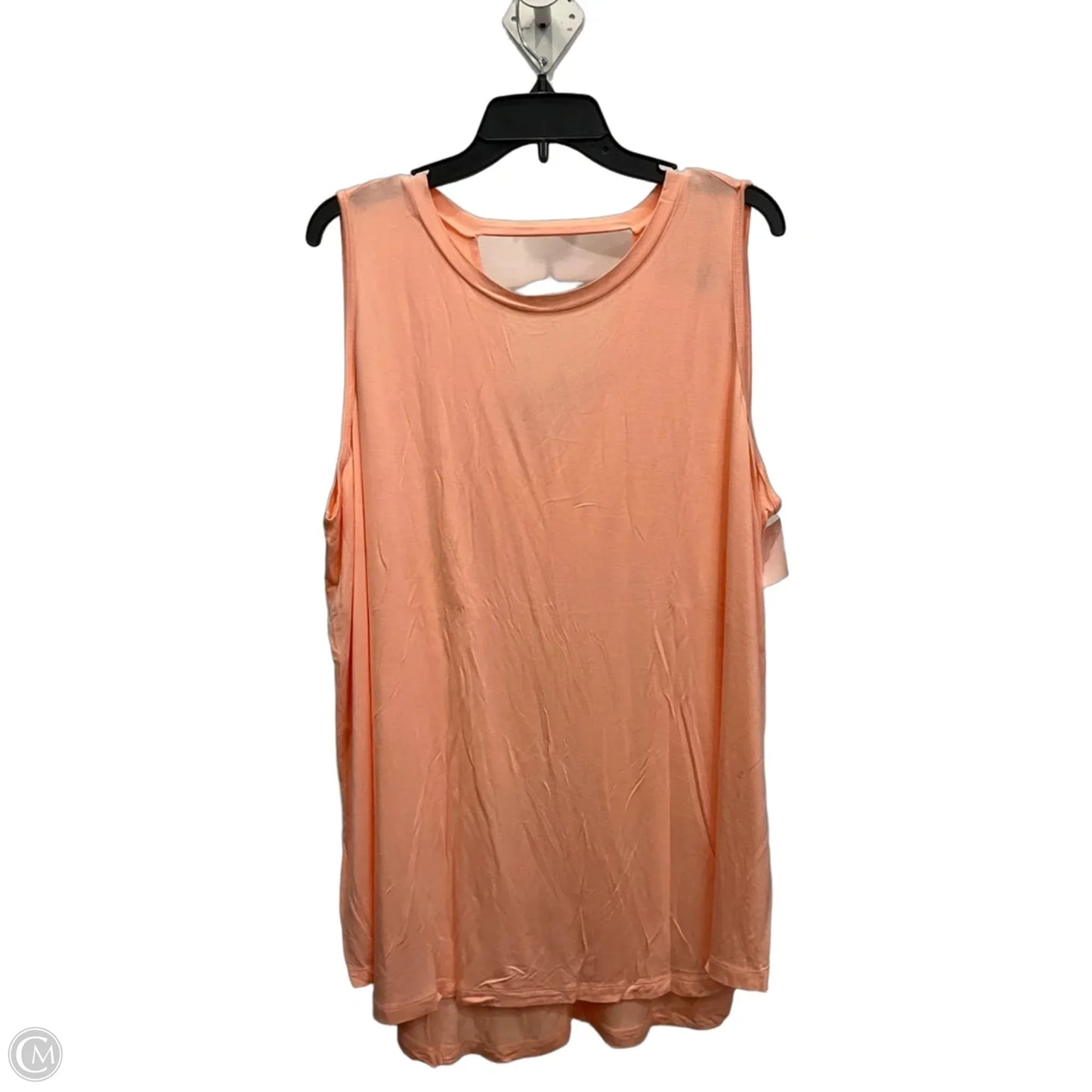 Athletic Tank Top By Livi Active In Pink, Size: 3x