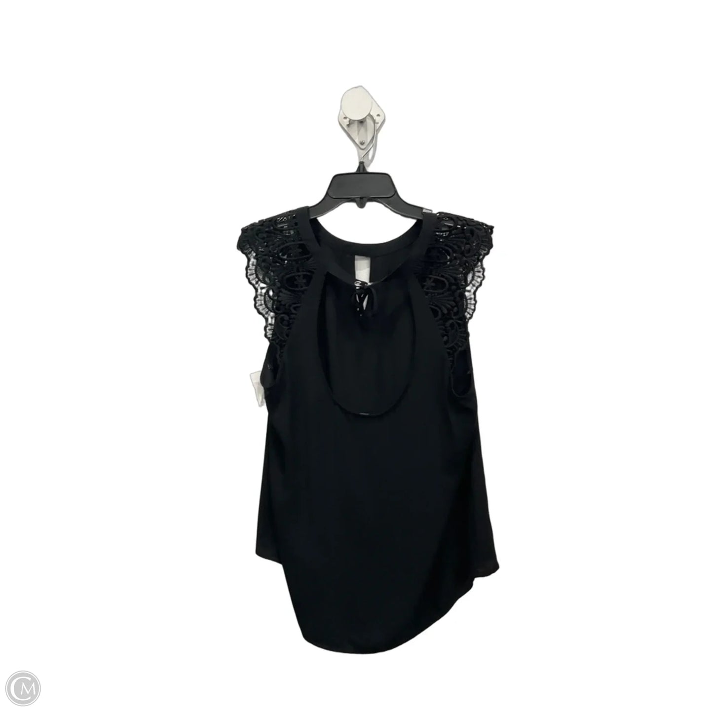 Top Sleeveless By Express In Black, Size: Xl