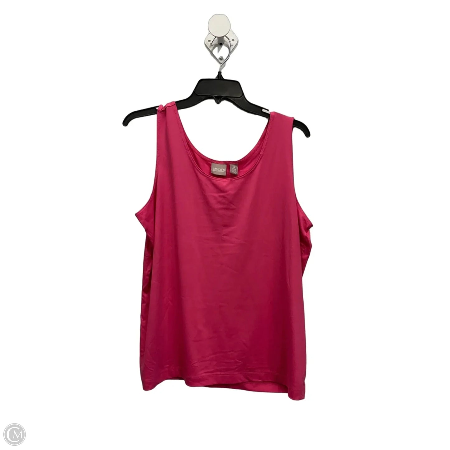 Top Sleeveless Basic By Chicos In Pink, Size: Xl