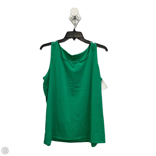 Top Sleeveless Basic By J. Jill In Green, Size: L