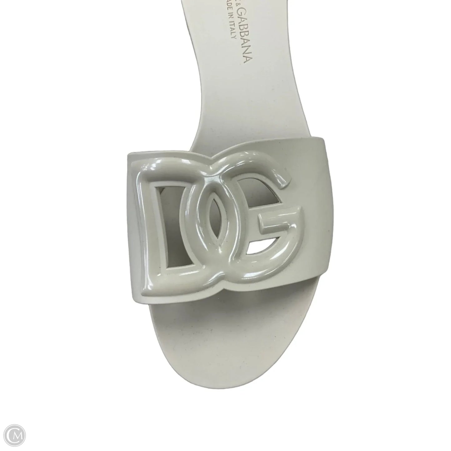 Sandals Luxury Designer By Dolce And Gabbana In Tan, Size: 8
