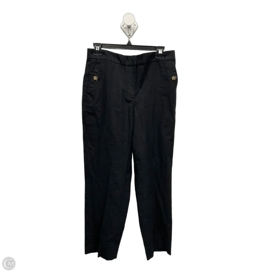 Pants Linen By J. Crew In Black, Size: 10