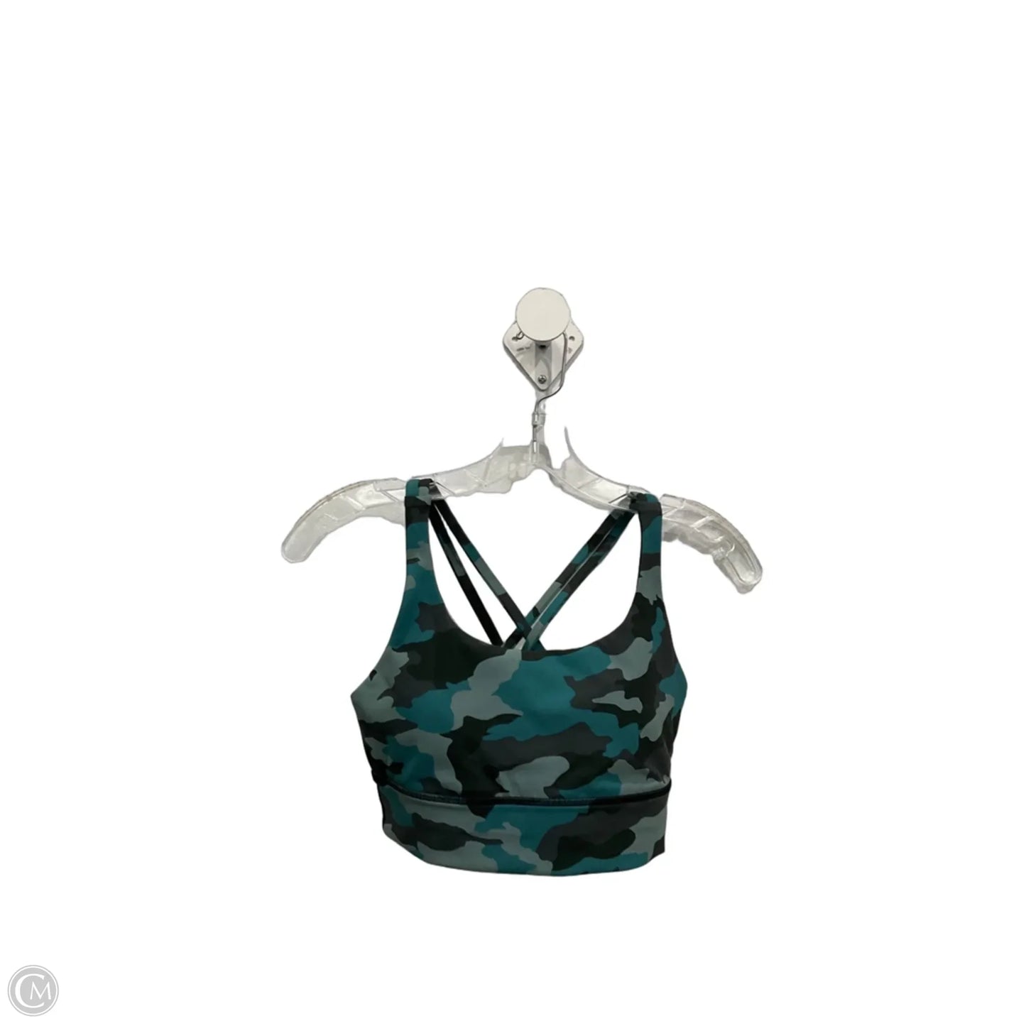 Athletic Bra By Lululemon In Camouflage Print, Size: S