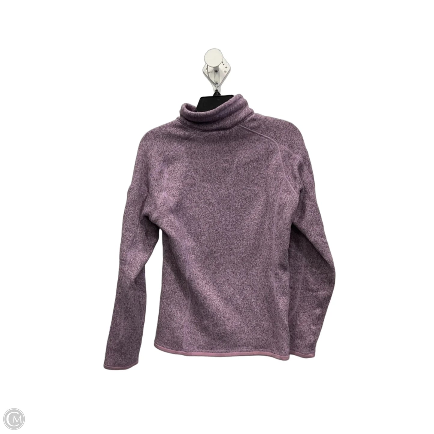 Athletic Sweatshirt Collar By Patagonia In Purple, Size: M