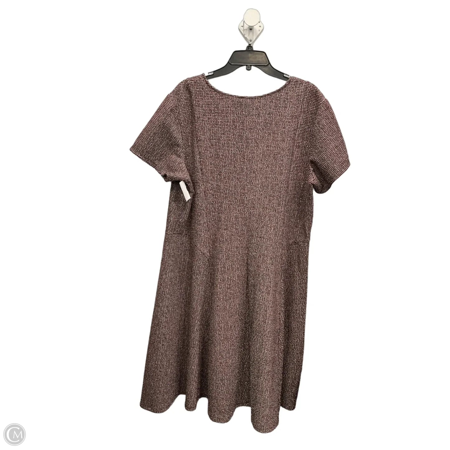 Dress Casual Midi By Lane Bryant In Black & Red, Size: 3