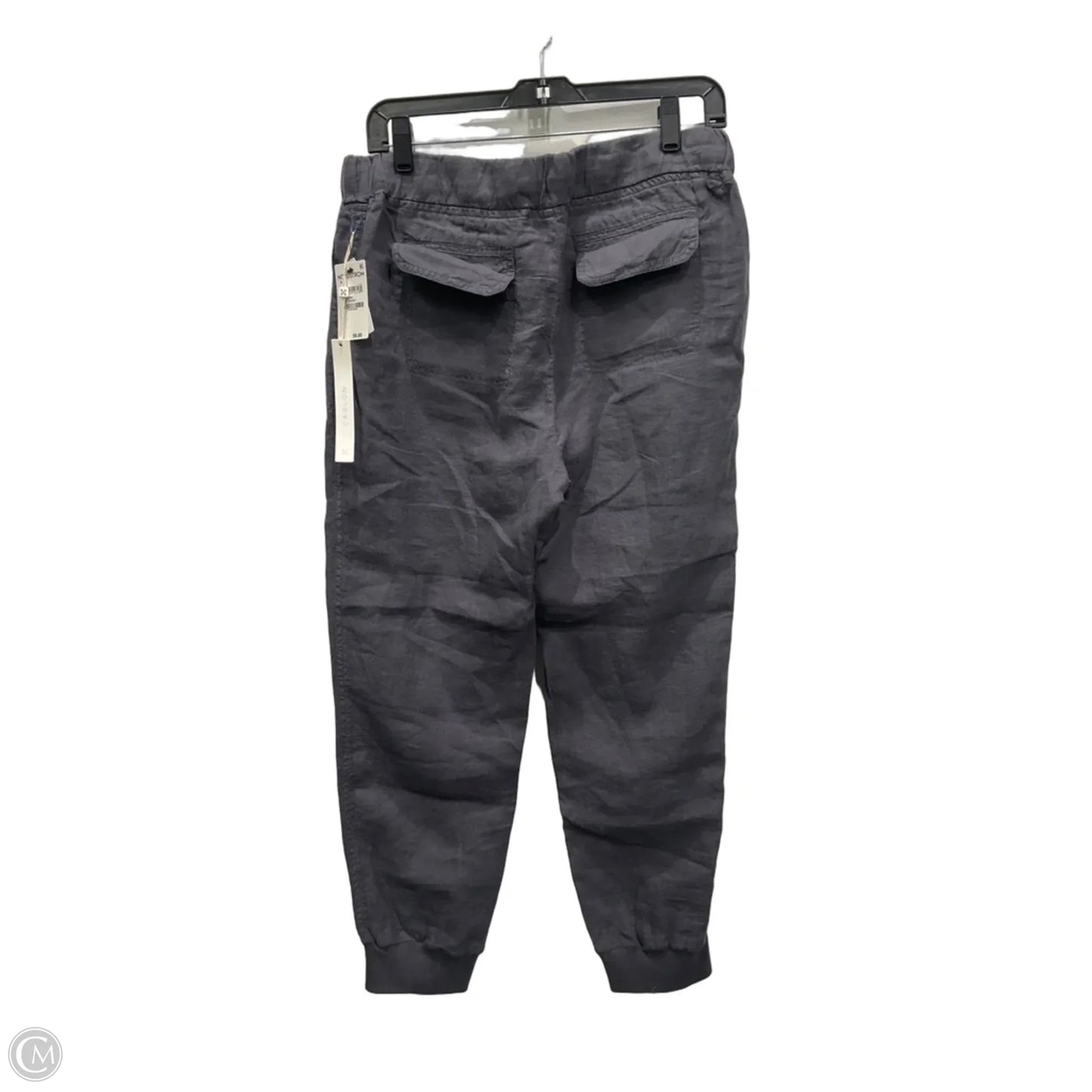 Pants Linen By Caslon In Grey, Size: 8