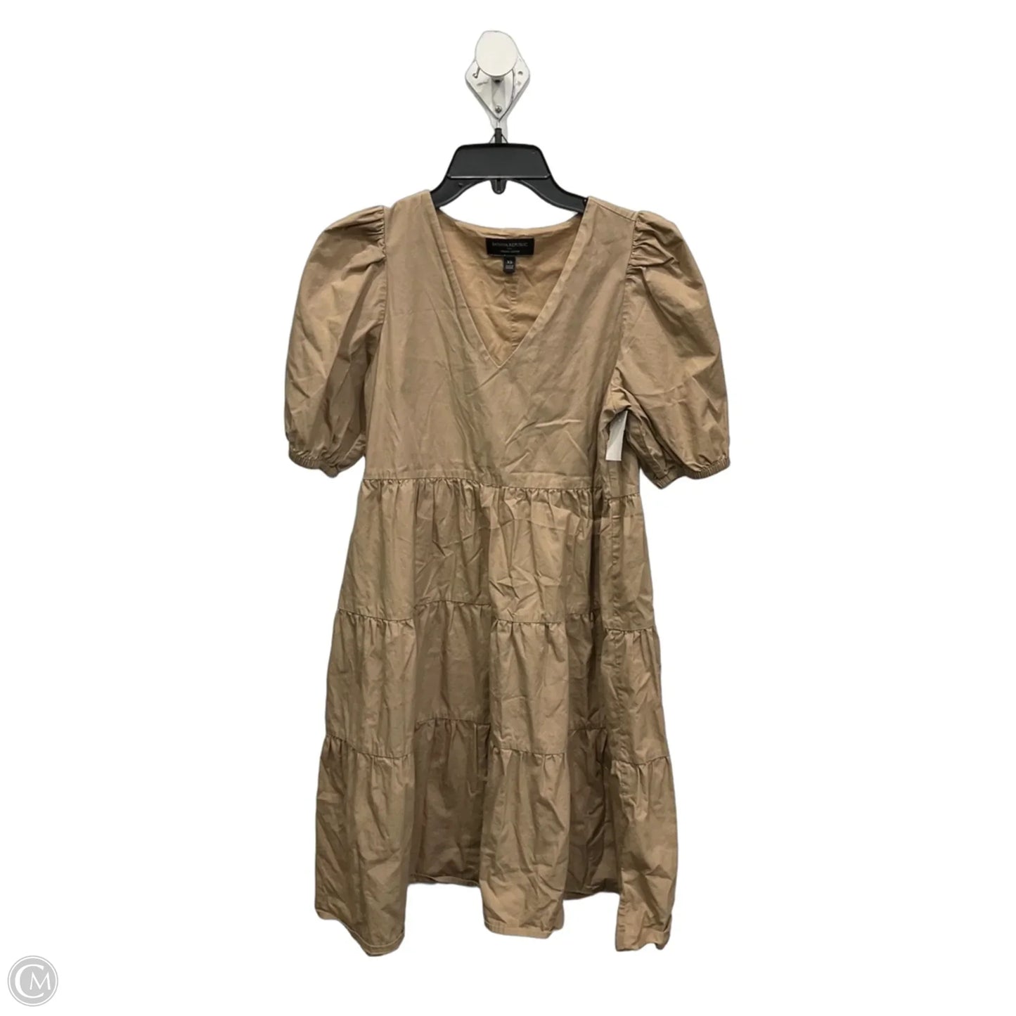 Dress Casual Short By Banana Republic In Tan, Size: Xs