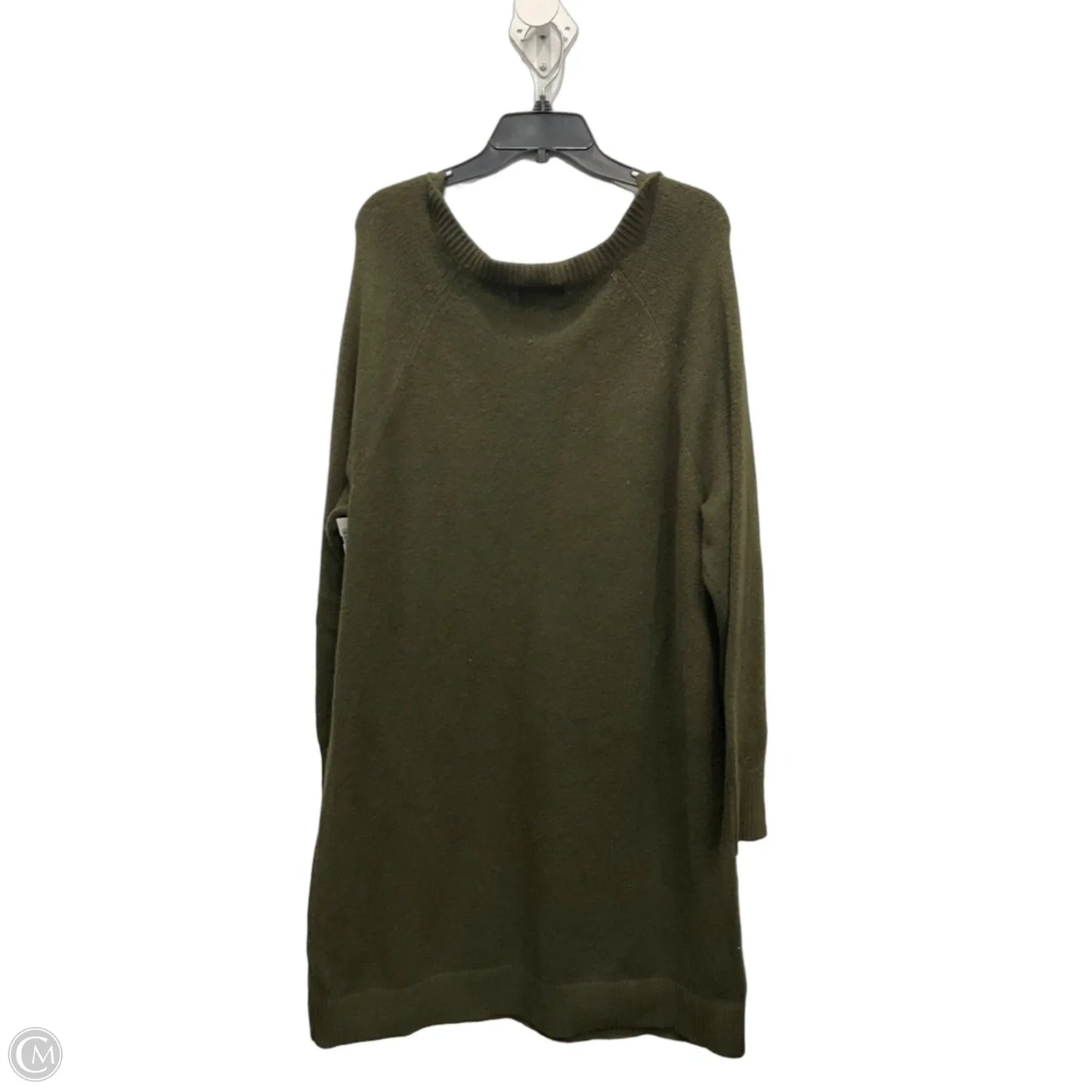 Dress Casual Midi By Old Navy In Green, Size: 2x