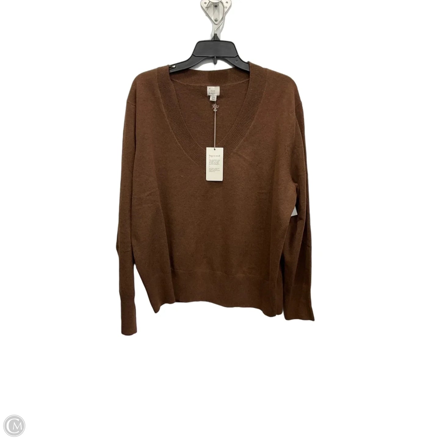 Sweater By A New Day In Brown, Size: Xxl