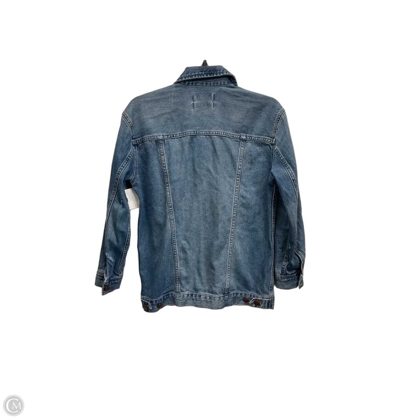 Jacket Denim By Madewell In Blue Denim, Size: Xs
