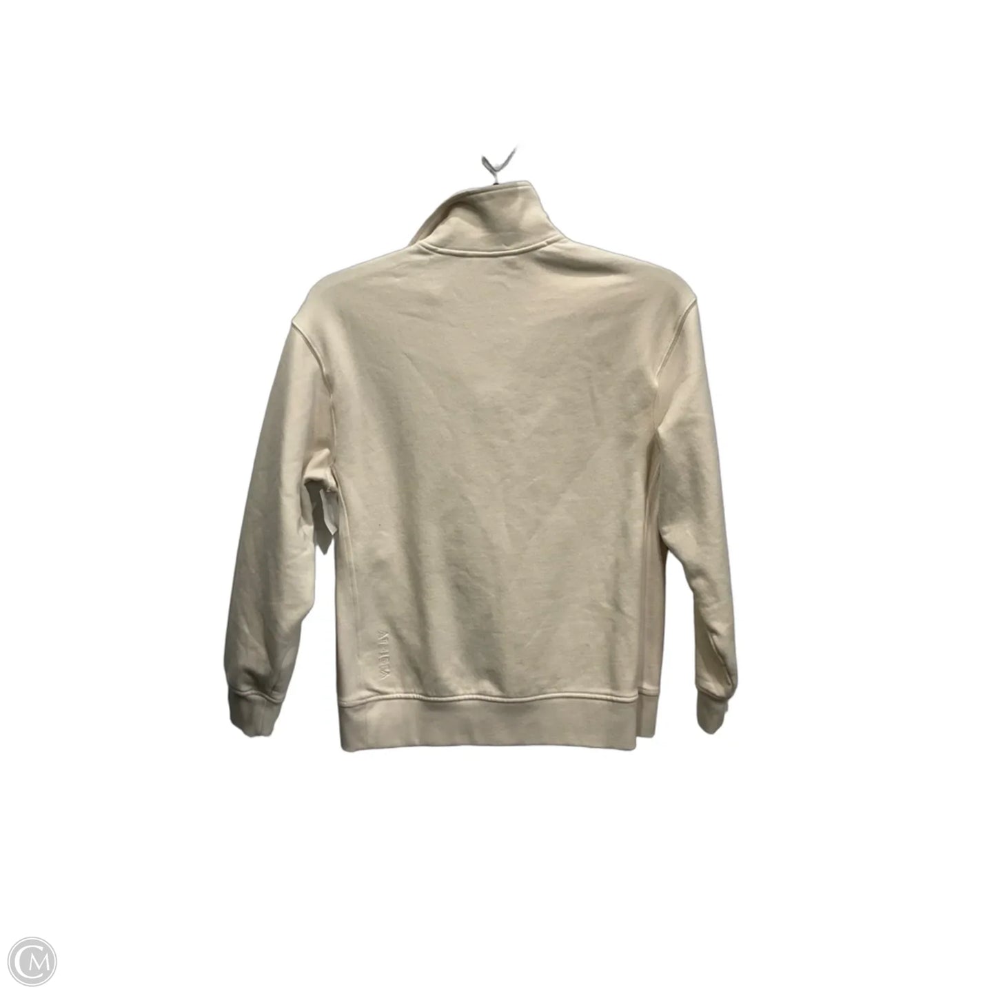 Athletic Sweatshirt Collar By Athleta In White, Size: Xxs