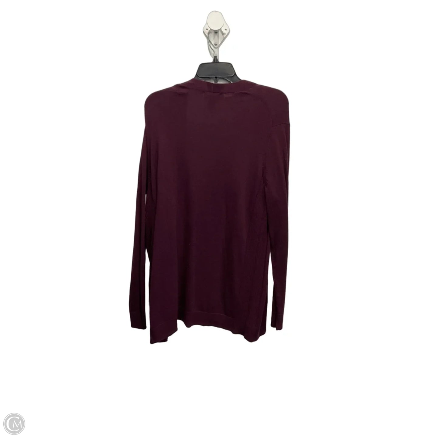 Cardigan By Gap In Maroon, Size: L