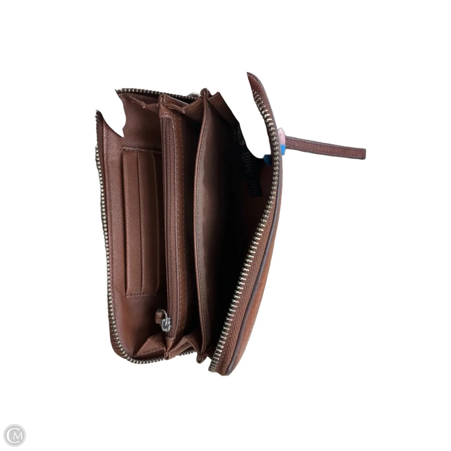 Wristlet Leather By Fossil, Size: Medium