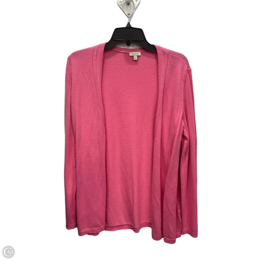 Cardigan By Talbots In Pink, Size: M
