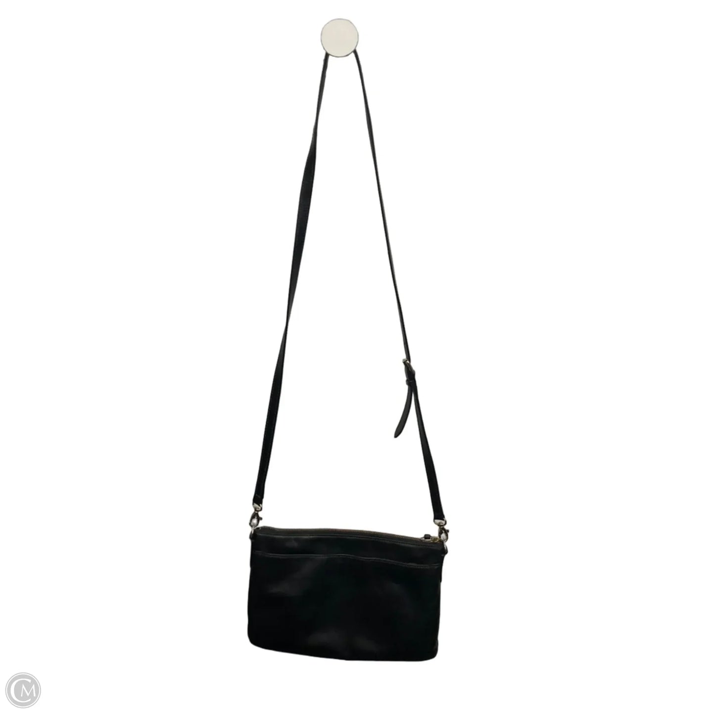 Crossbody Leather By Fossil, Size: Medium