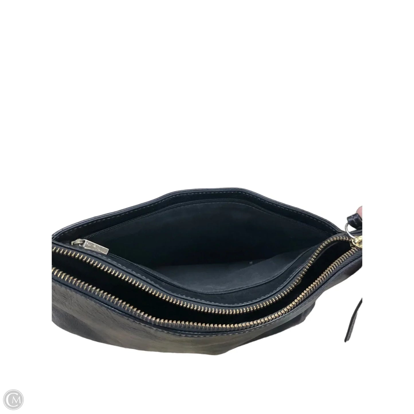 Crossbody Leather By Fossil, Size: Medium