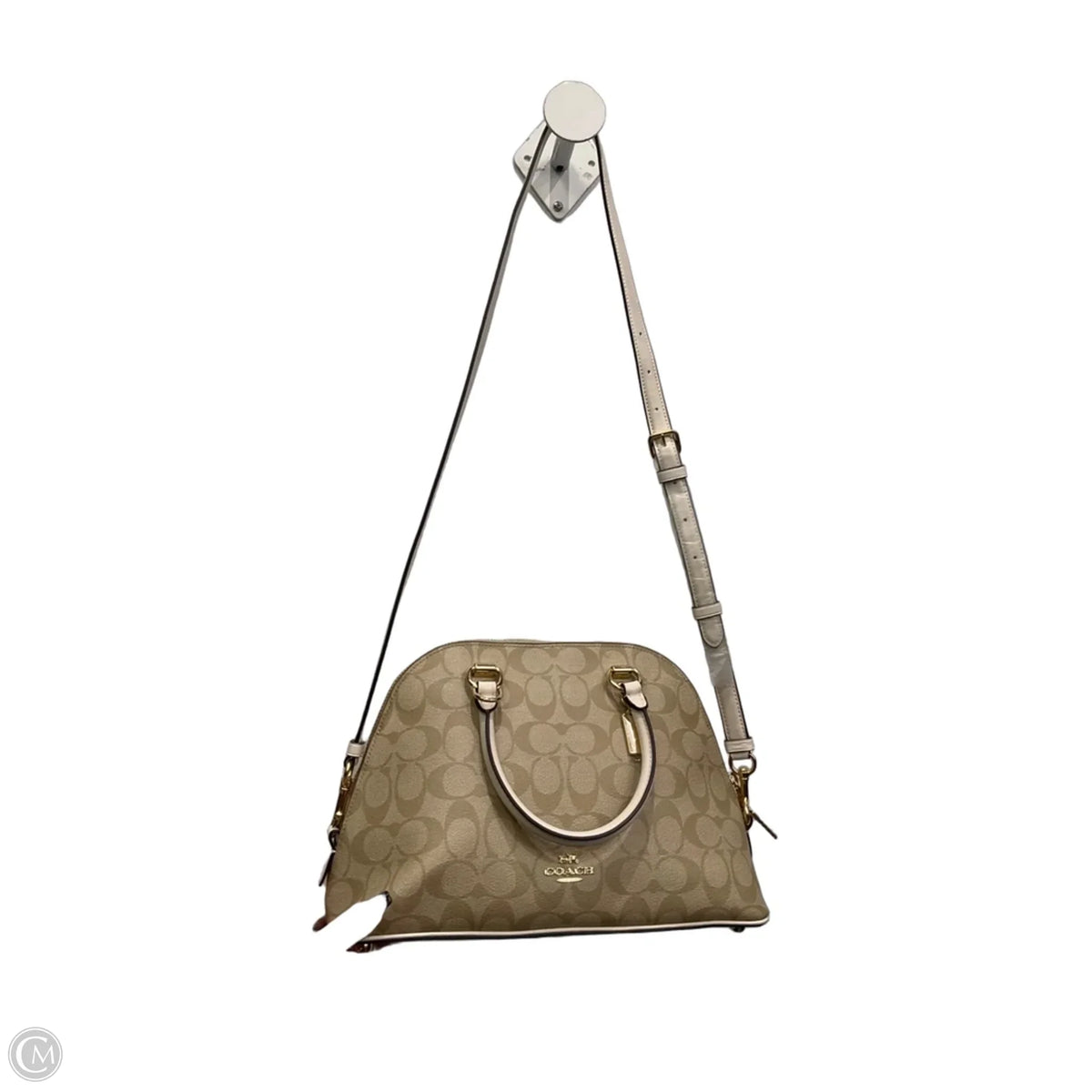 Crossbody Designer By Coach, Size: Medium