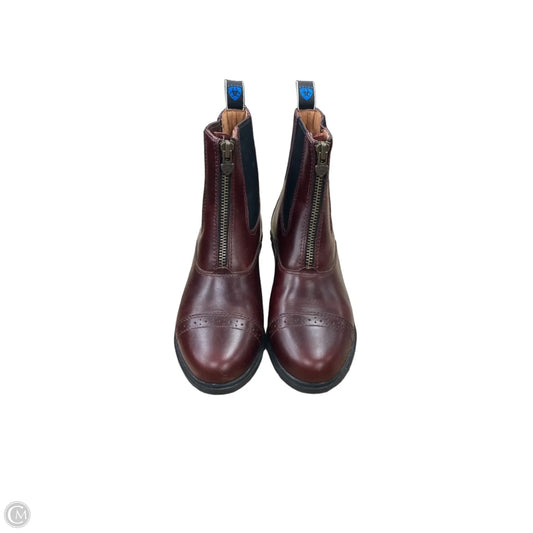 Boots Ankle Flats By Ariat In Brown, Size: 7