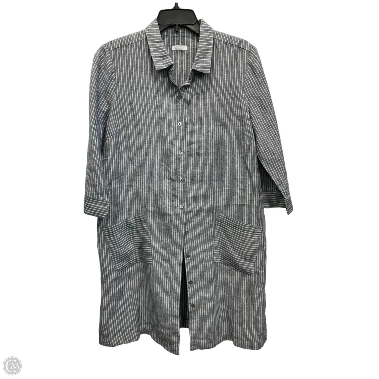 Top 3/4 Sleeve By Ellen Tracy In Black, Size: L